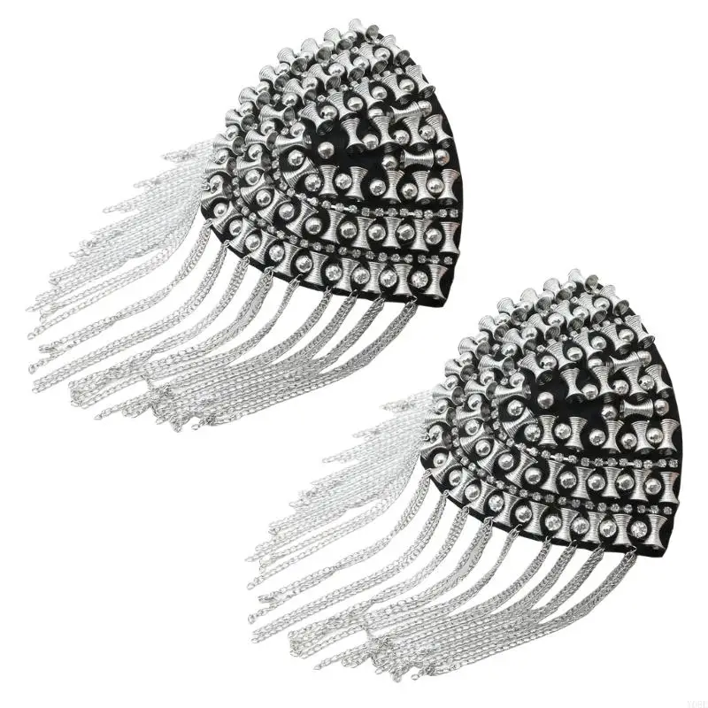 Frangia sulla spallina per accessori uniformi, abbellimenti per costumi scena e abiti alla Y08E