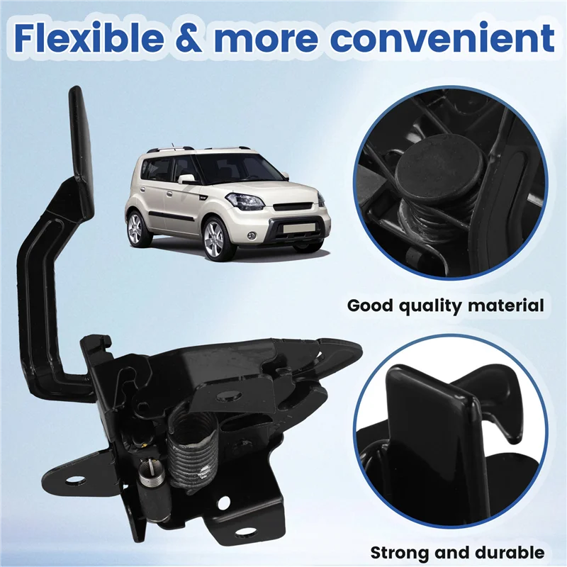 

Практичный привод замка капота 811302K000 для Soul 2009-2011 81130 2K000 81130-2K000