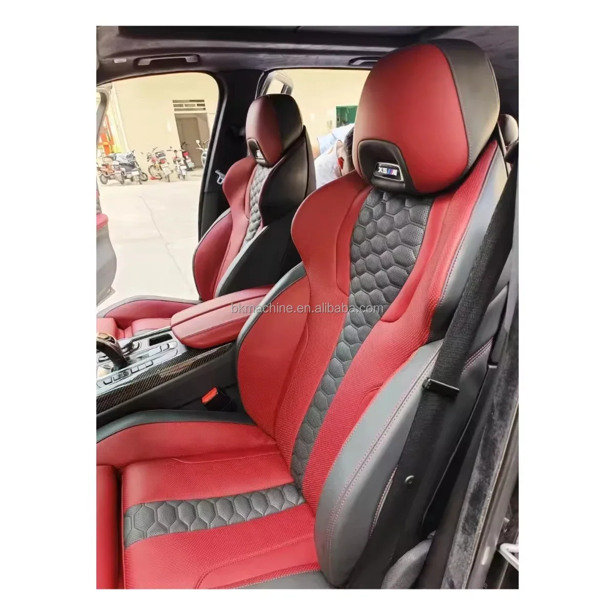 

Nappa Leather Custom Fit Seat Kit BMW M Series M3M5M4X3X5X6 Full Car Seat Cover Front And Rear Upgrade Accessories