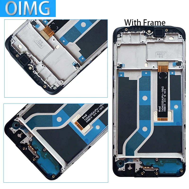 Original For OPPO A5s AX5s LCD Display with Frame Touch Screen Digitizer Assembly Replacement Repair Parts CPH1909 CPH1920