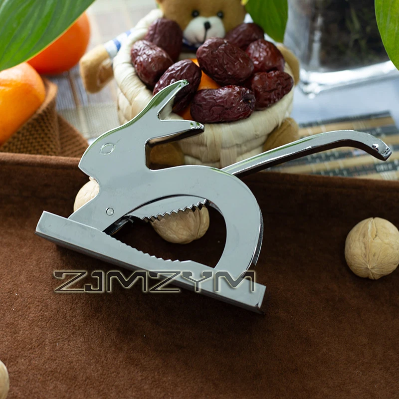 Picture 5: Nuts Sheller Opener Multi-Function Pine Pecan Hazelnut Plier Rabbit Shape Quick Nut Pecan Nuts Nutcracker Kitchen Tool