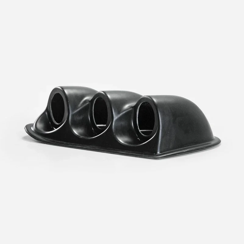 Für die Evolution 7 8 9 Autorennen Modifikation Glasfaser Armaturen brett Abdeckung unbemalt Dash Triple Gauge Pod Halter (lhd) (52mm)