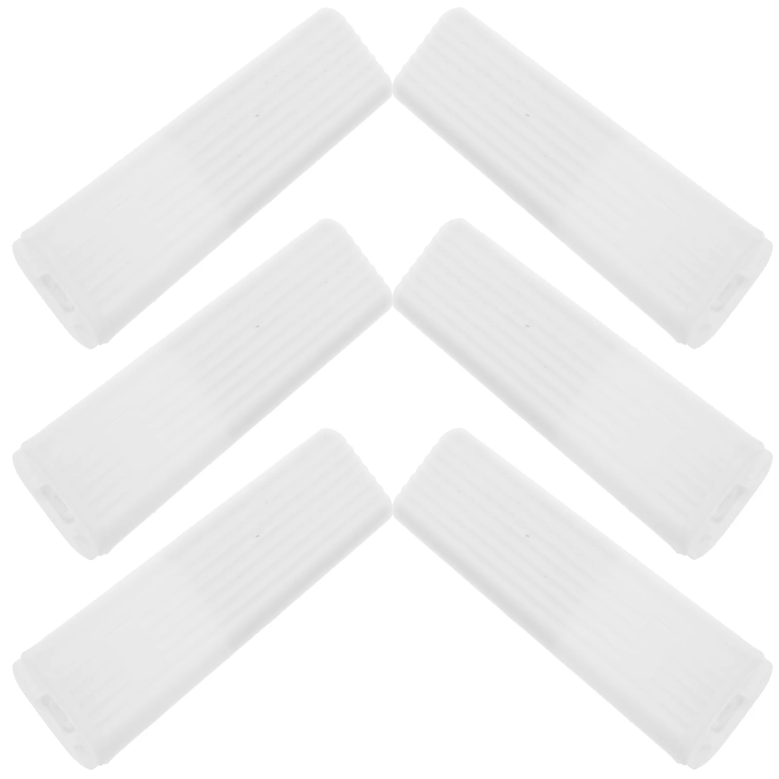 

6pcs White Square Hook Handle Blind Cord Holder for Roller Shades Replacement Parts POM Material Compatible with Various