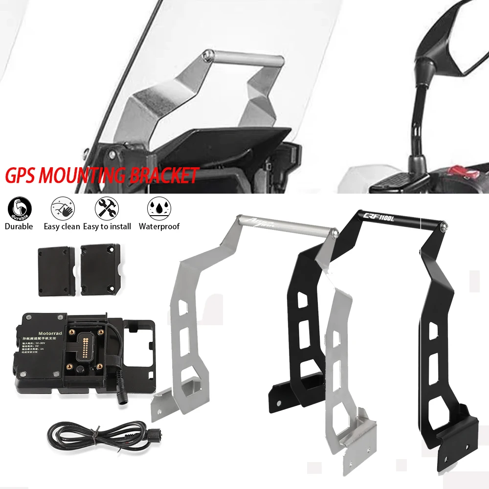 

Mobile Phone Stand Holder GPS Navigation Bracket For Honda CRF1100L Africa Twin CRF 1100L 1100 L ADV Adventure Sports 2019-2023