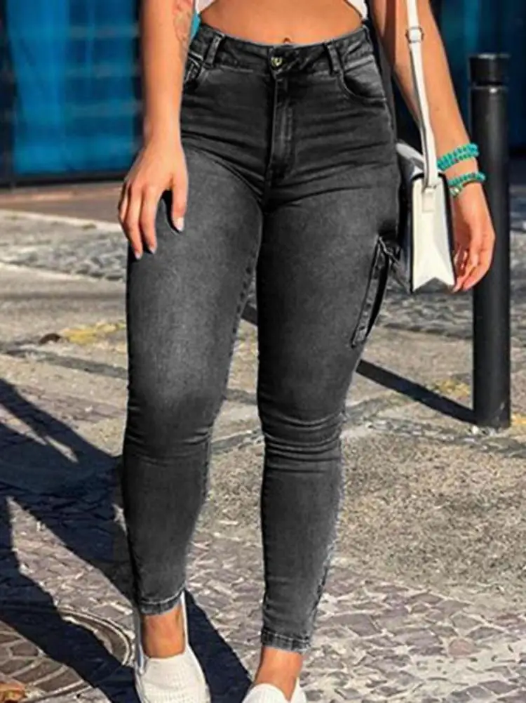high-waist-skinny-jeans-pants-for-women-2023-pencil-cut-fashionable-comfortable-fit-casual-workwear-stretch-denim-trousers