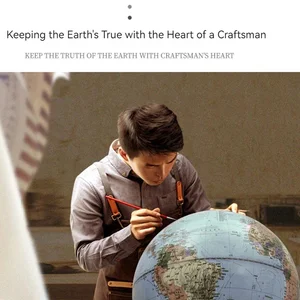 Geography Educational Teaching Decorations Supplies, World Map, English version, LED light, 20 cm, 25cm 8 Main Sales Globo Terraqueo - №2