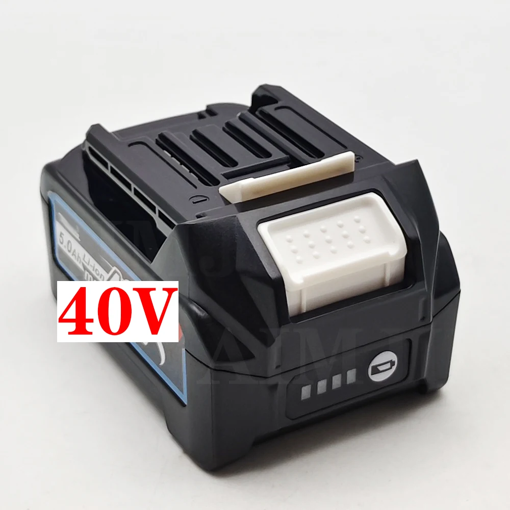 

For Makita 40V Battery 5.0Ah Li-ion Battery For XGT 40V BL4025 BL4040 BL4020 BL4050 BL4060 BL4050B Electric Drill Screwdrive