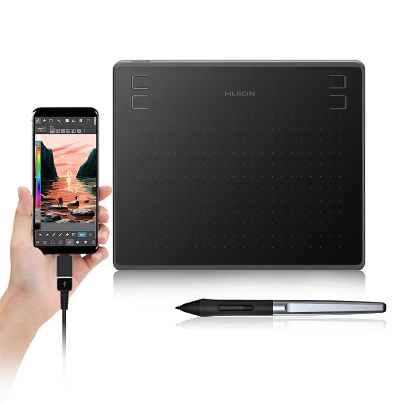 

Digital Graphics Drawing Tablet Huion HS64 with 6*4 Inch Drawing Area Other Consumer Electronics