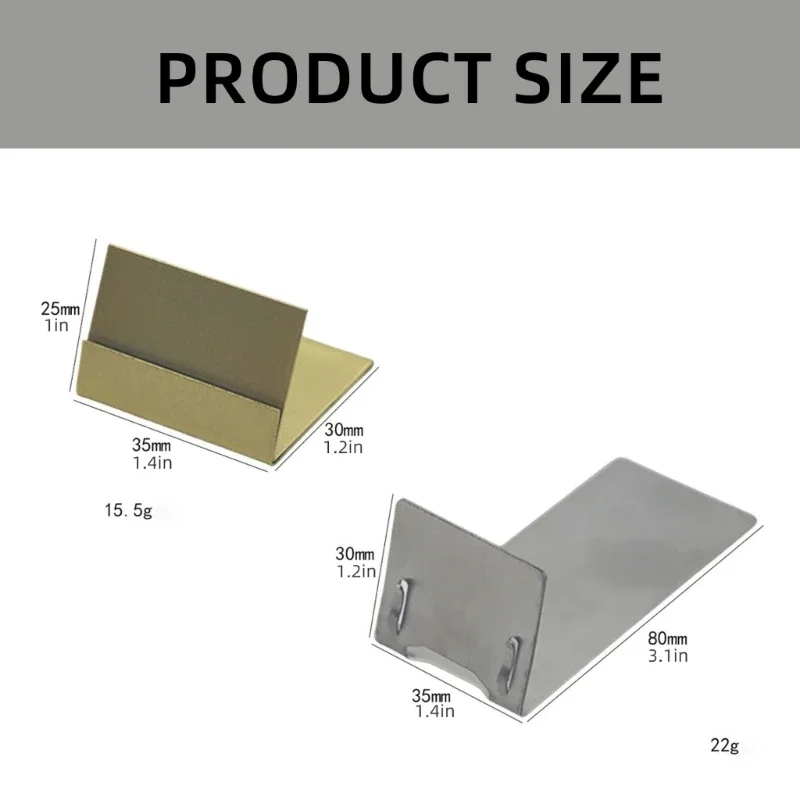 12 stücke Tisch Karte Lagerung Steht Metall Handy Halter Clip Visitenkarte Display Rack Konferenz Zimmer Zubehör