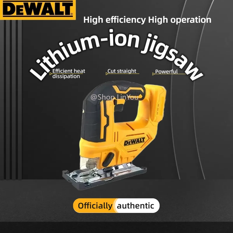 

Dewalt 2700RPM Brushless Curve Saw 20V Cordless Electric Jig Saw Portable Multifunction Adjustable Woodworking Power Tool