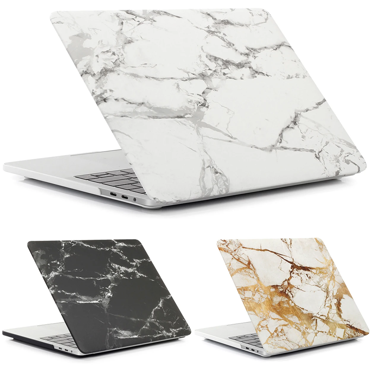 Newest Marble Laptop Case For Macbook M1 M2 Air 13 15 M3 2024 Pro 14 M4 16 inch 2024 A2681 A2337 A2338 A3113 Touch bar/ID cover