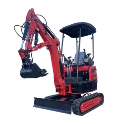 Excavadora EPA Excavadora sobre orugas de 1,5 toneladas Uso agrícola Minibagger Miniexcavadora de 1 tonelada Personalización de la máquina para la venta