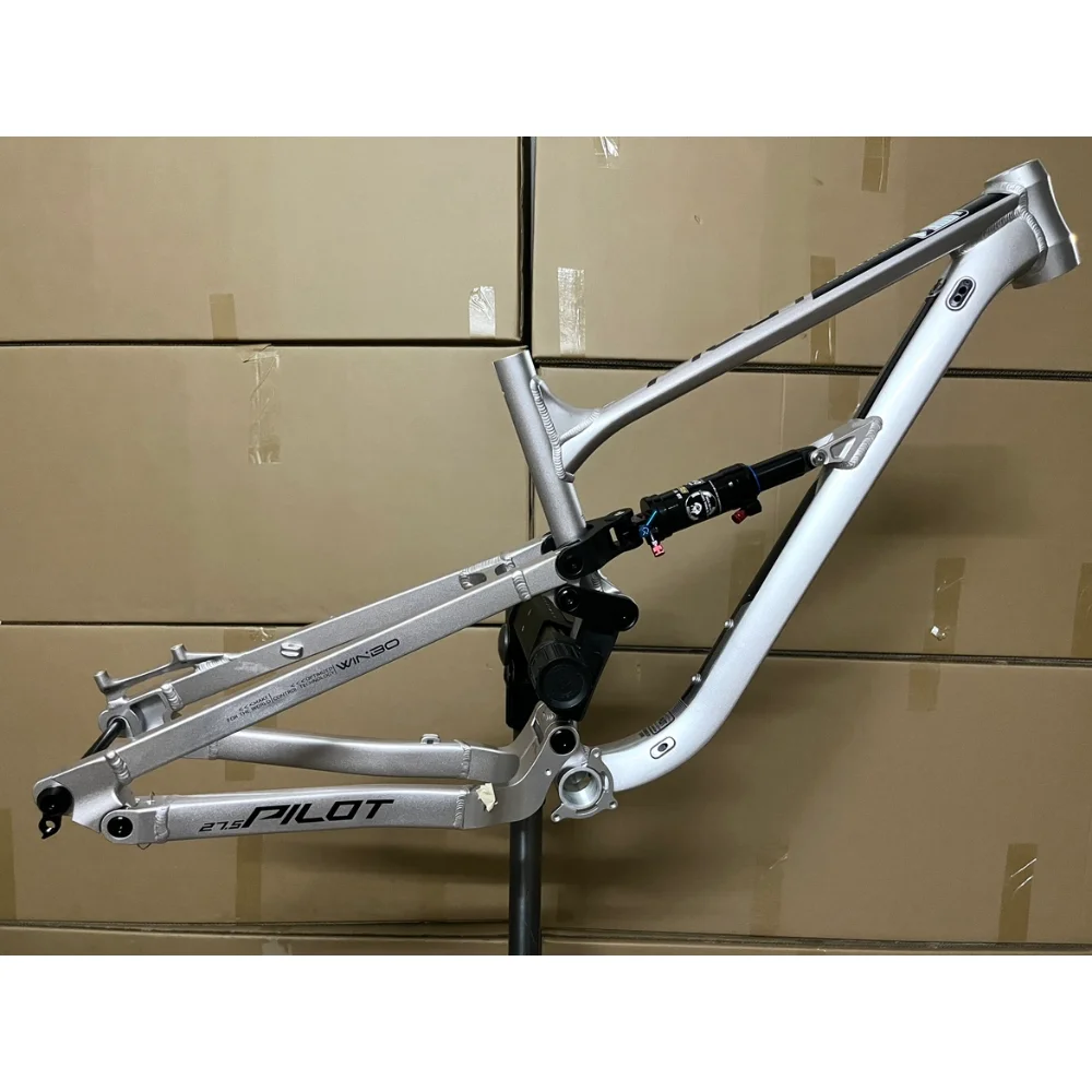 

Full Suspension Soft Tail Aluminum Alloy Frame, AM, Recurve, Mountain Bike Frame, Barrel Pumping148 * 12mm, DH Downhill, 27.5 in