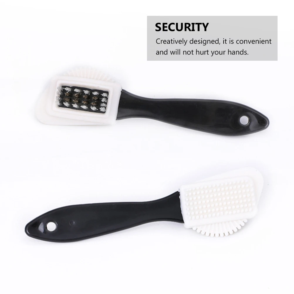 

Premium Shoe Cream Set Black Polishing Brush Cleaning Tool Portable Shoe Care Kit Boots Scrub Angle Storage Lightweight