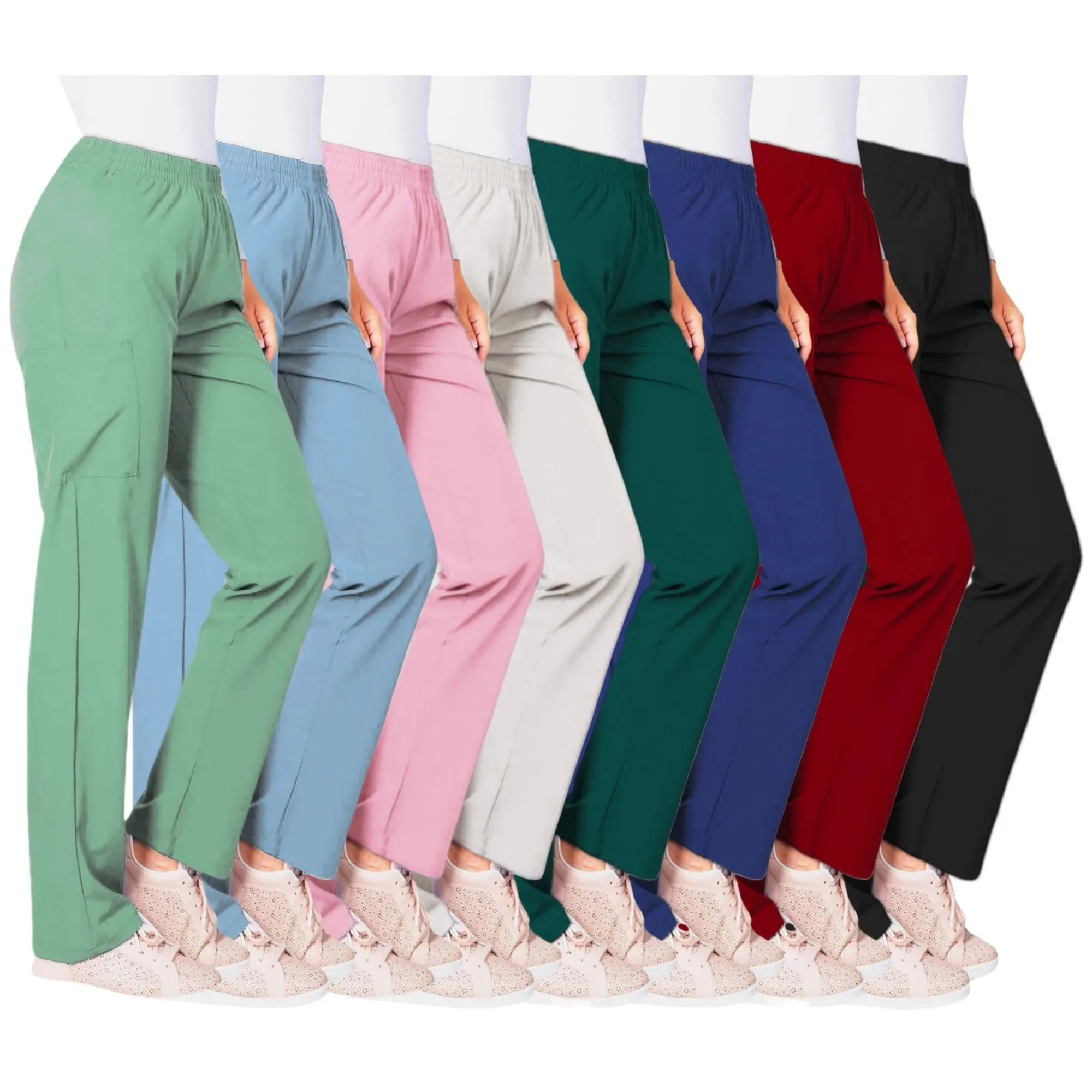 

Pharmacist Dentist Veterinary Nurse Fashion Beauty Scrub Clothes Spa Nurse Pure Cotton Medical Lab Medical Uniform Work Pants