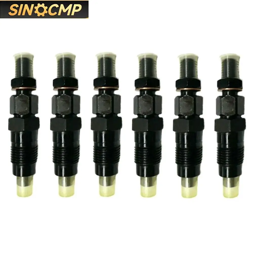 

23600-19075 Diesel Fuel Injector Set For Toyota Land Cruiser HZJ105 1998 - 2007 Fuel Injector Automobiles Parts 6 Pcs