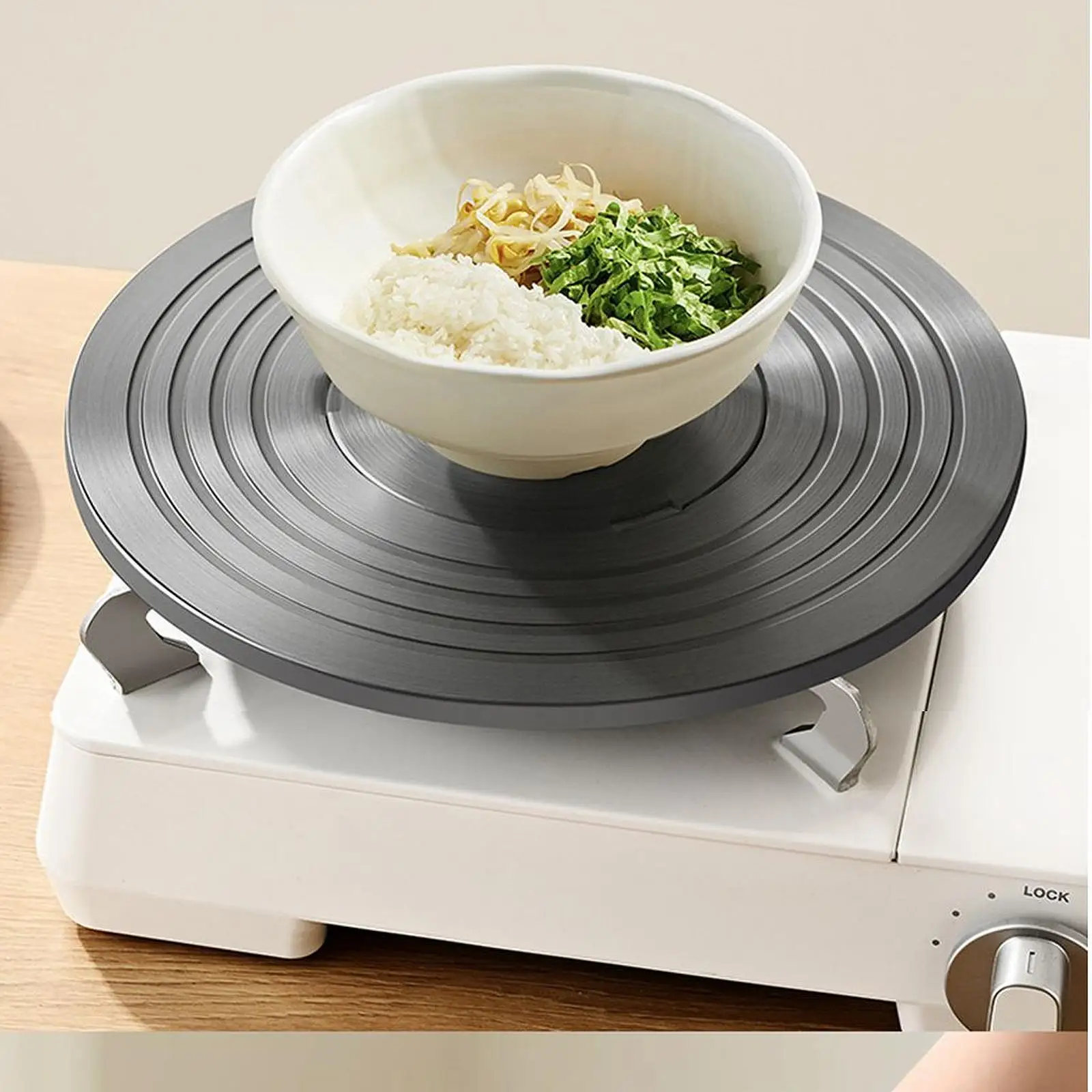 Home Use Heat Insulation Board Removable Fast Thawing Aluminum Alloy Gas Heat Plate Heat Conduction Plate for Coffee Cookware