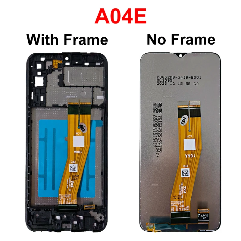A045 For Samsung Galaxy A04 LCD A045F Display A04S A047 A047F Touch Screen Digitizer For Samsung A04E LCD A042 A042F Display
