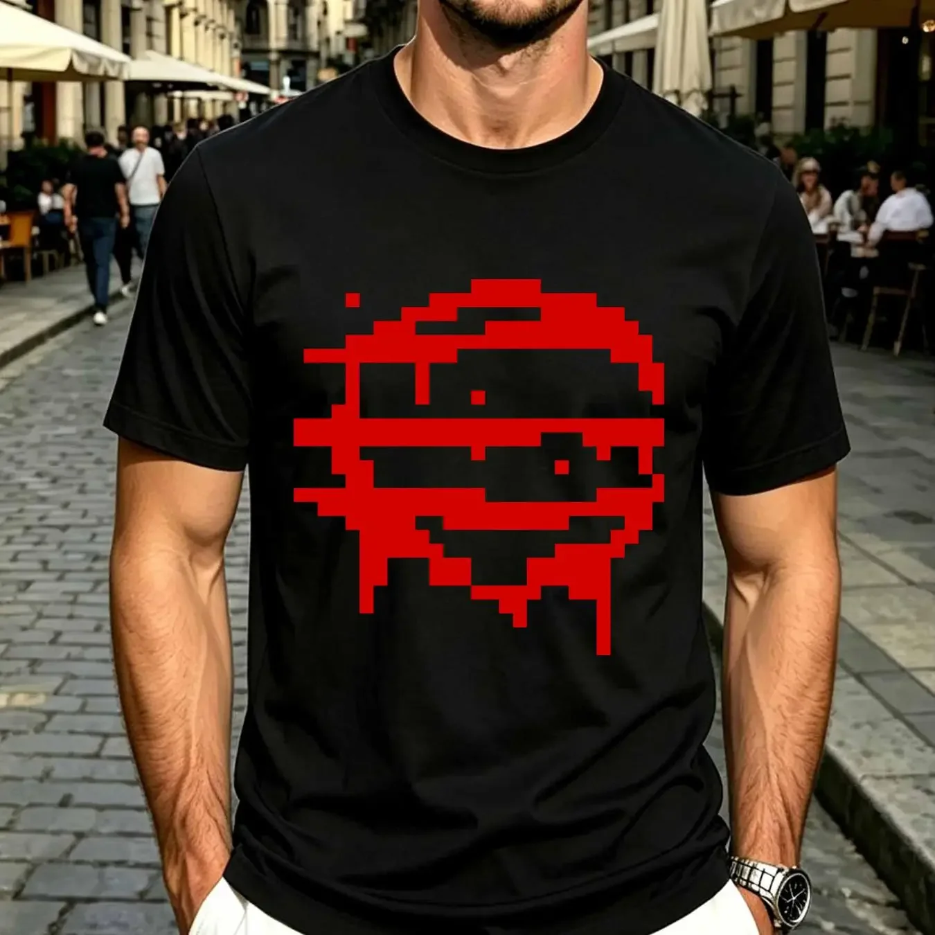washed T Shirt Hotline Miami Video Game 50 Blessings Villains Group Black Size S To 5XL long or short sleeves vintage Washed