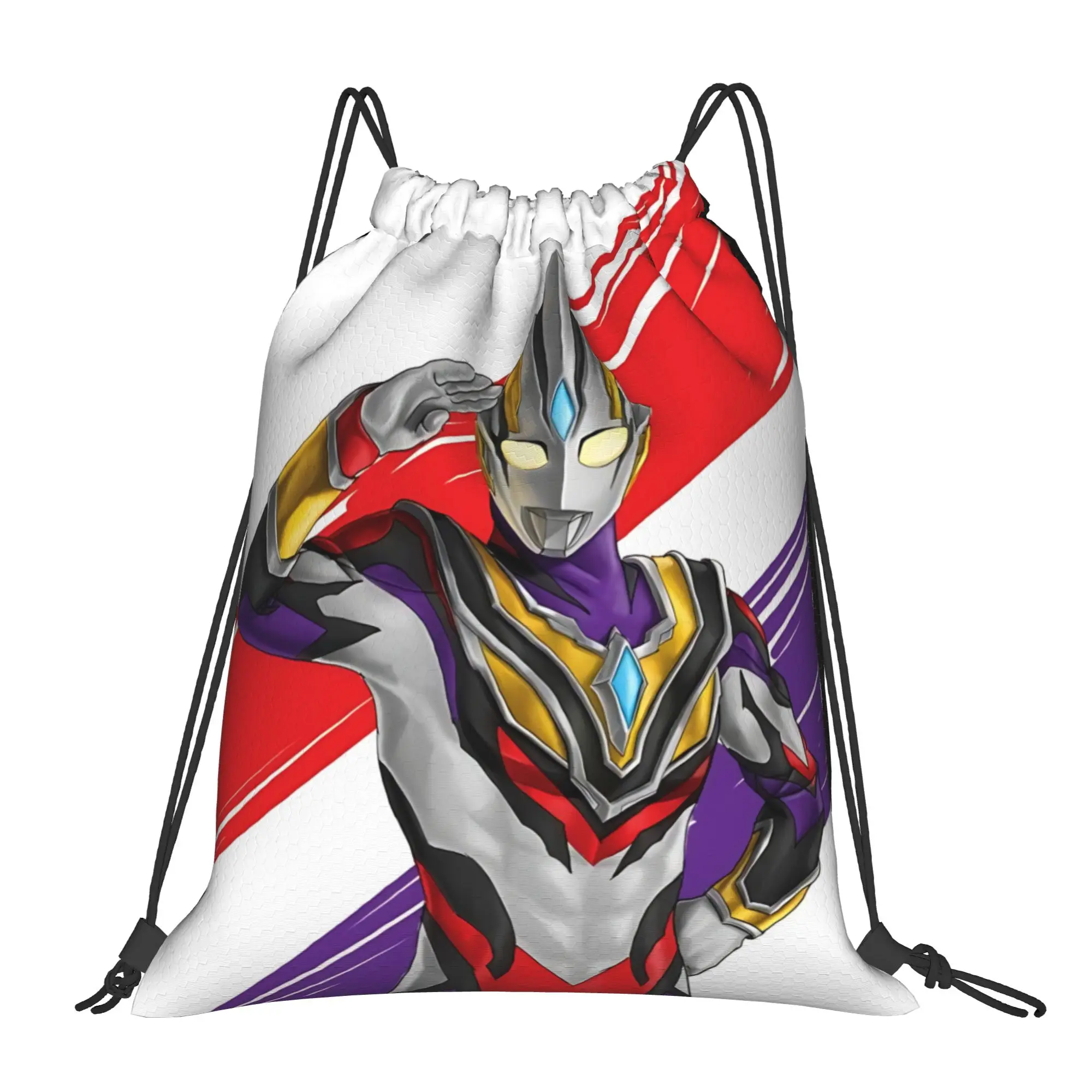 gym Pouch Ultraman  Drawstring Bags Travel Unisex Storage Organize Bundle Pocket Rope Bag