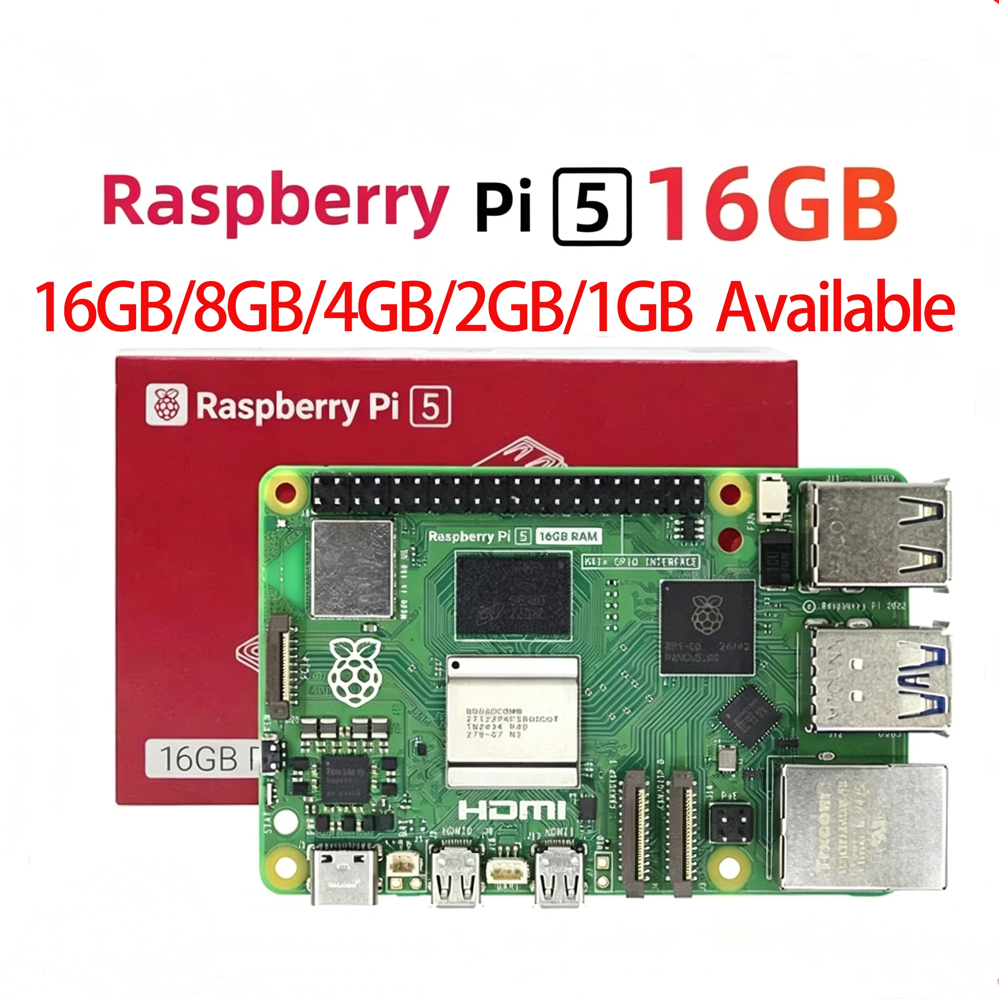 Raspberry Pi 5 8Gb Board - Raspberry Pi 5 Pi5 Cortex-A76 Linux