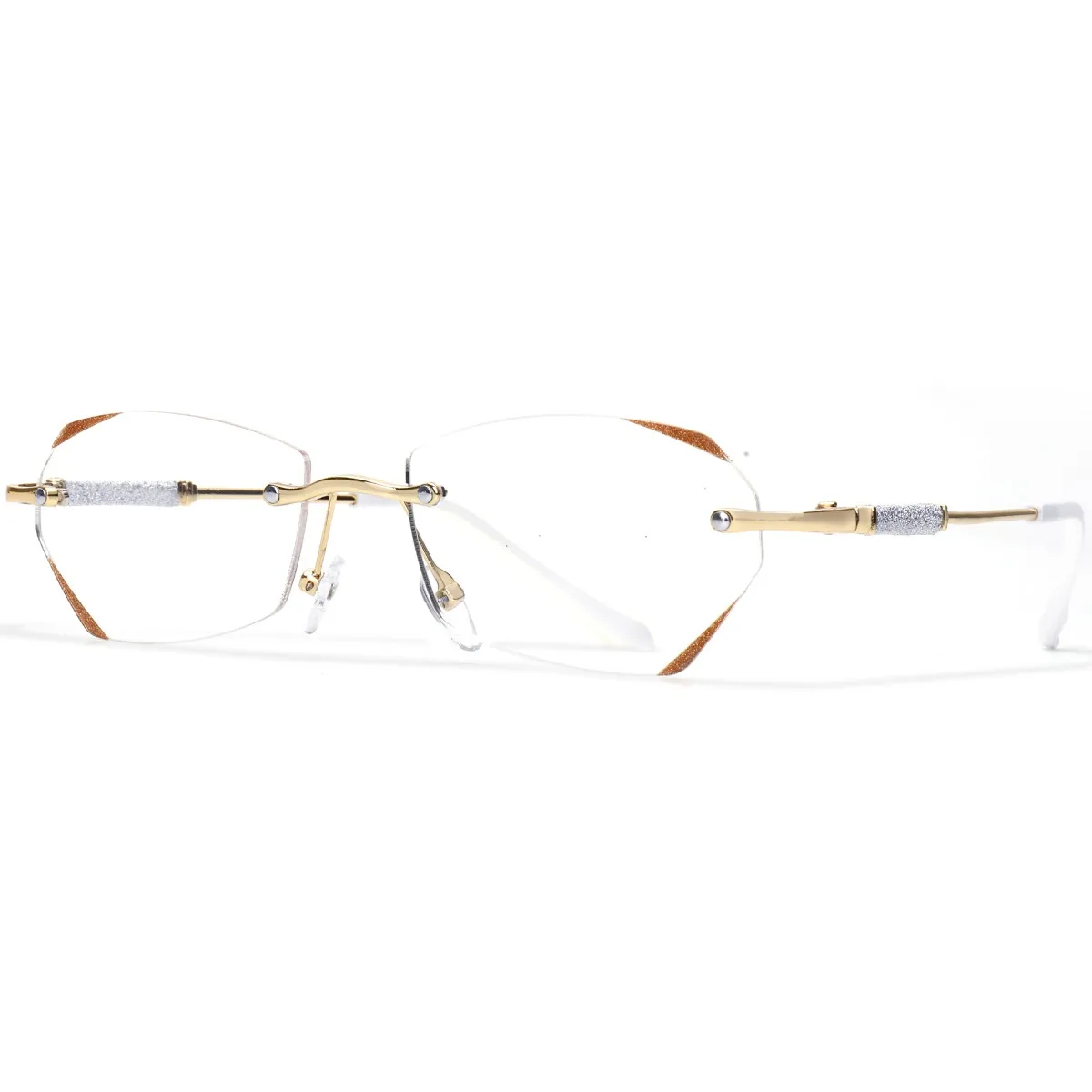 New Cut-Edge Starlight Thin and Glittering Anti-Blue Light Reading Glasses