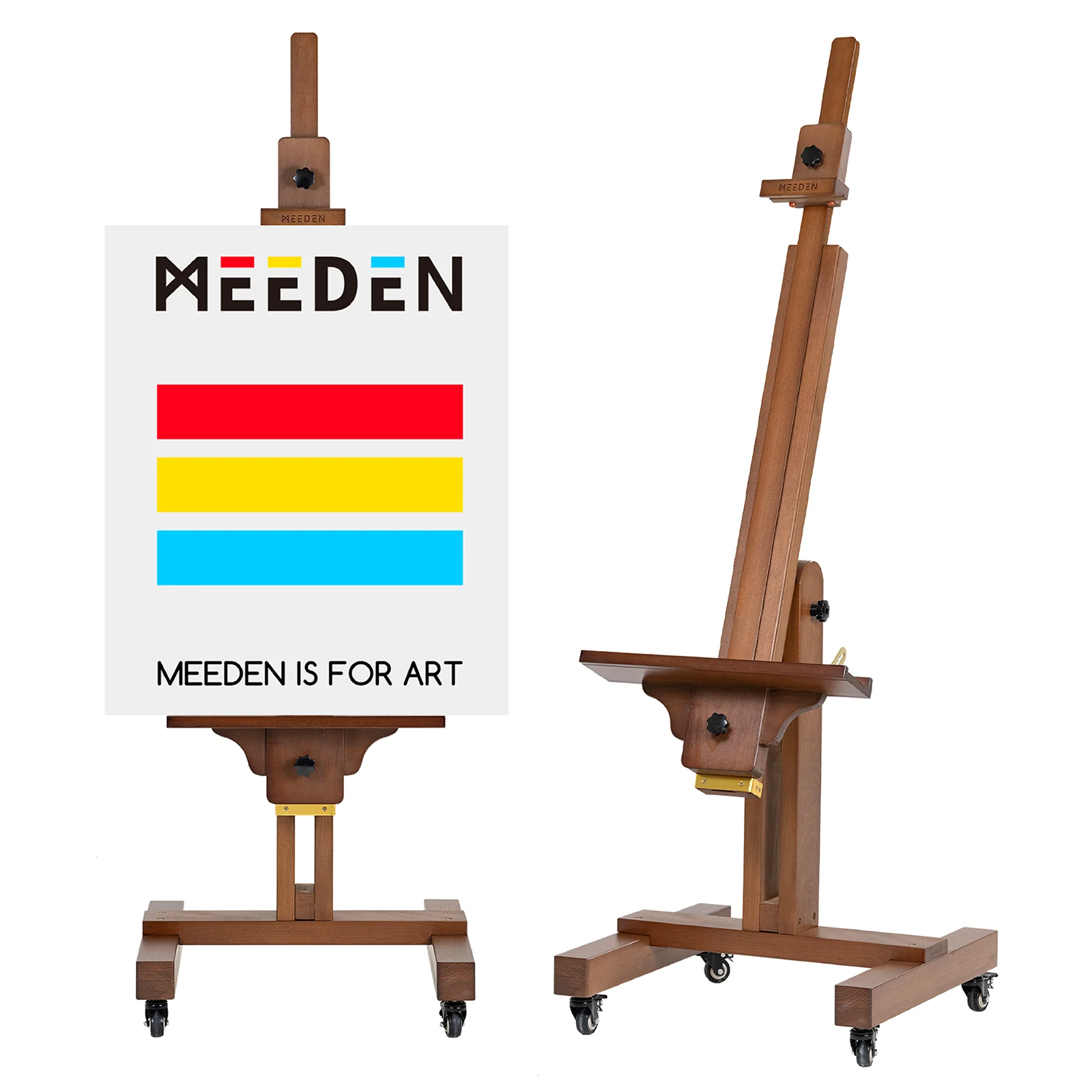 MEEDEN Holds Canvas Art Up To 71 Hig Extra Large Studio Easel Professional Artist Easel