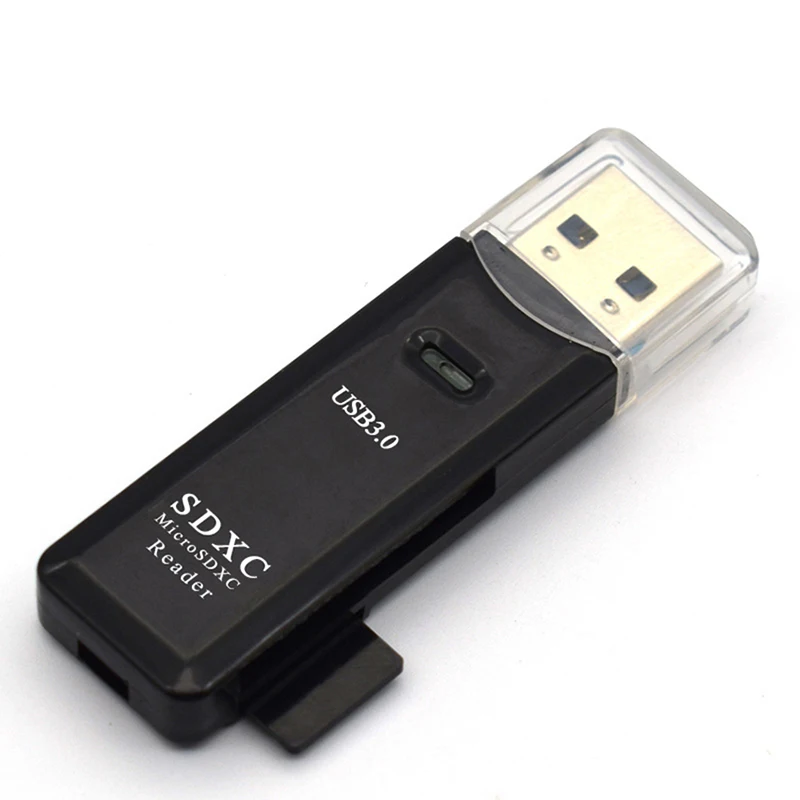 Usb 3.0 Micro Sd Tf Kaart Geheugenlezer 2 In 1 Kaartlezer Hoge Snelheid Multi-Card Writer Adapter Flash Drive Laptop Accessoires