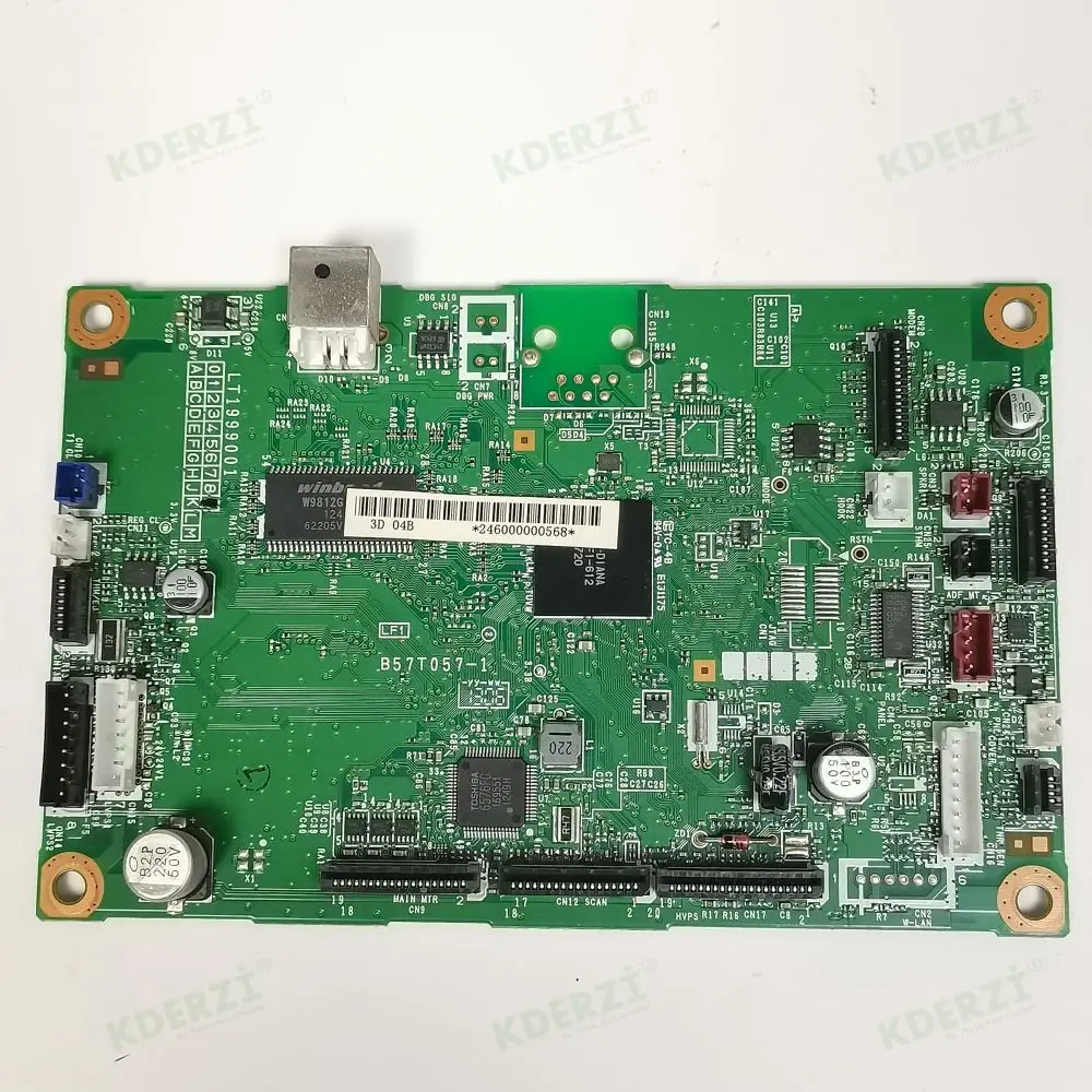 LT2208001 Original Main Board PCB for Brother 2890 FAX-2890 Logic Mother Board Printer Parts