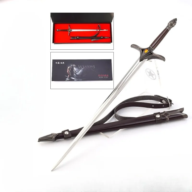 Nuovo 30 centimetri Galadriel Spada Modello Anime Modello Ornamenti Collezione Squisito Portachiavi Periferiche Artigianato Regali Di Compleanno Giocattoli Per Bambini