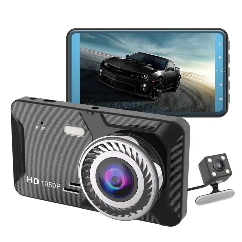 

Car Dashcams 1080P HD Car Camera DVR Recorder Night Vision 170 Wide-angle Lens Driving Recorder Recording For Car front camera