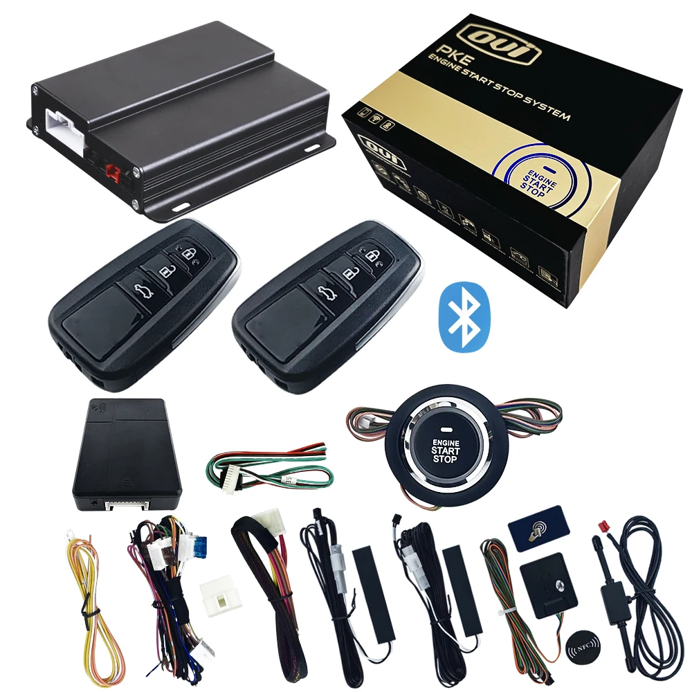 2026 Smartphone APP GPS Digital Key Keyless Car Starter Remote Start Car Keyless Entry System Push Button Start