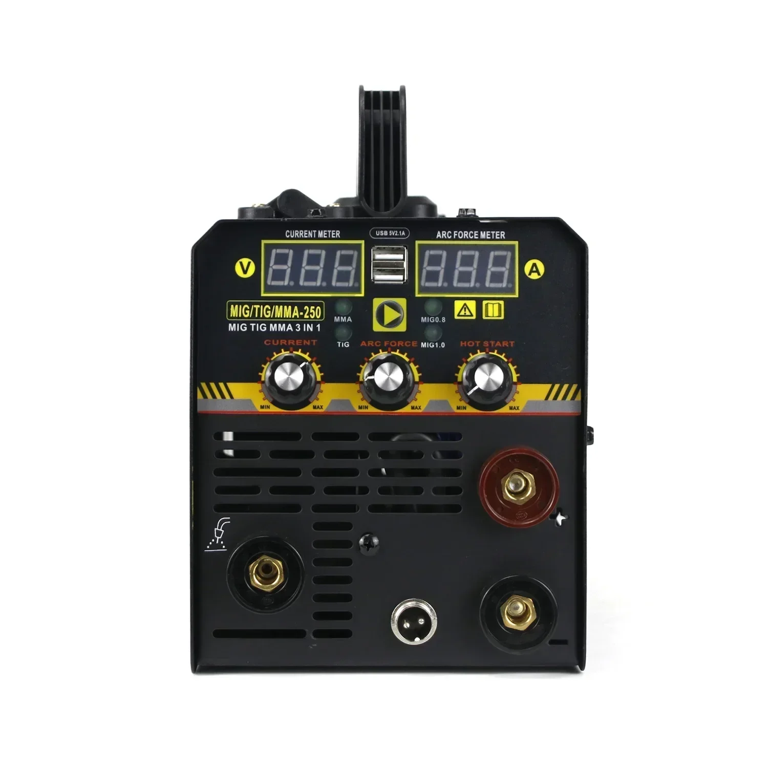 Portable Aluminium Electric 250 Amp Igbt Mig Tig Mma Argon Arc Welder 3 in 1 Welding Machine Ac Dc
