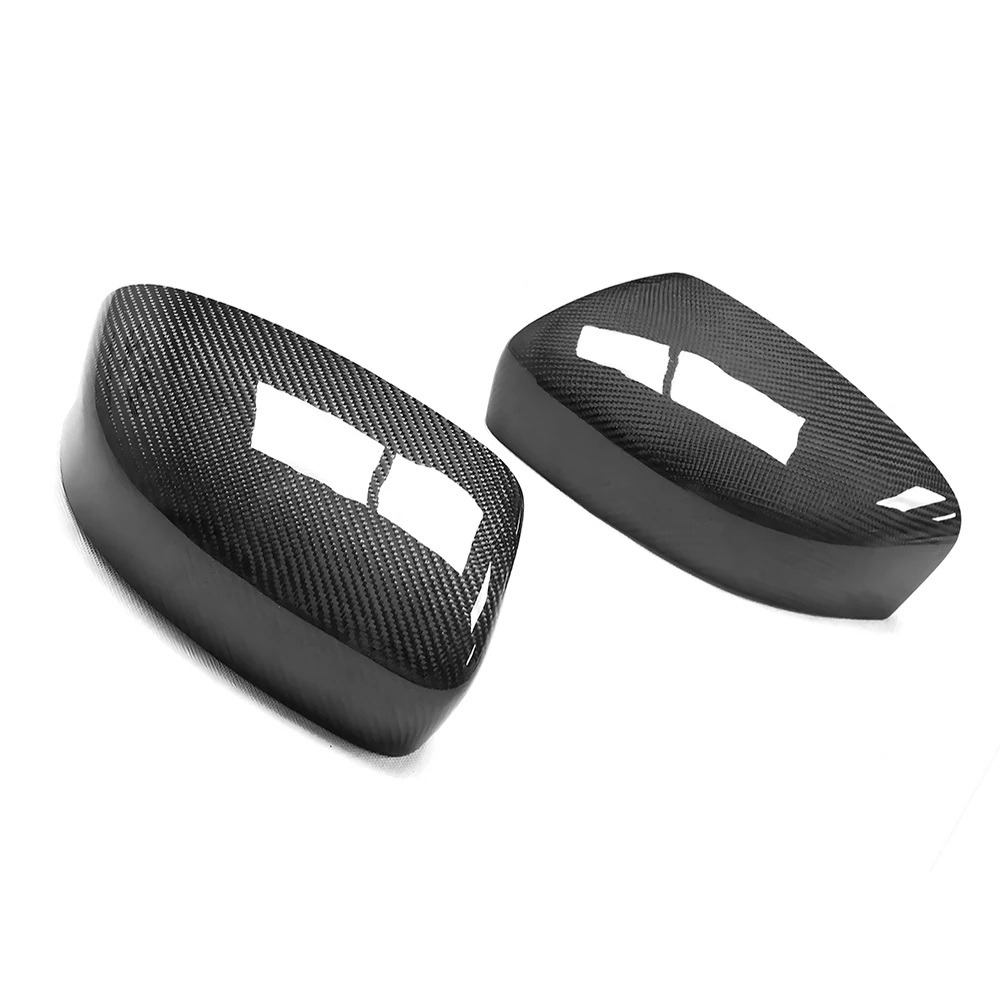 

Replacement Rearview Side Mirror Covers Cap For 16-22 Maserati Levante OEM Style Carbon Fiber Shell