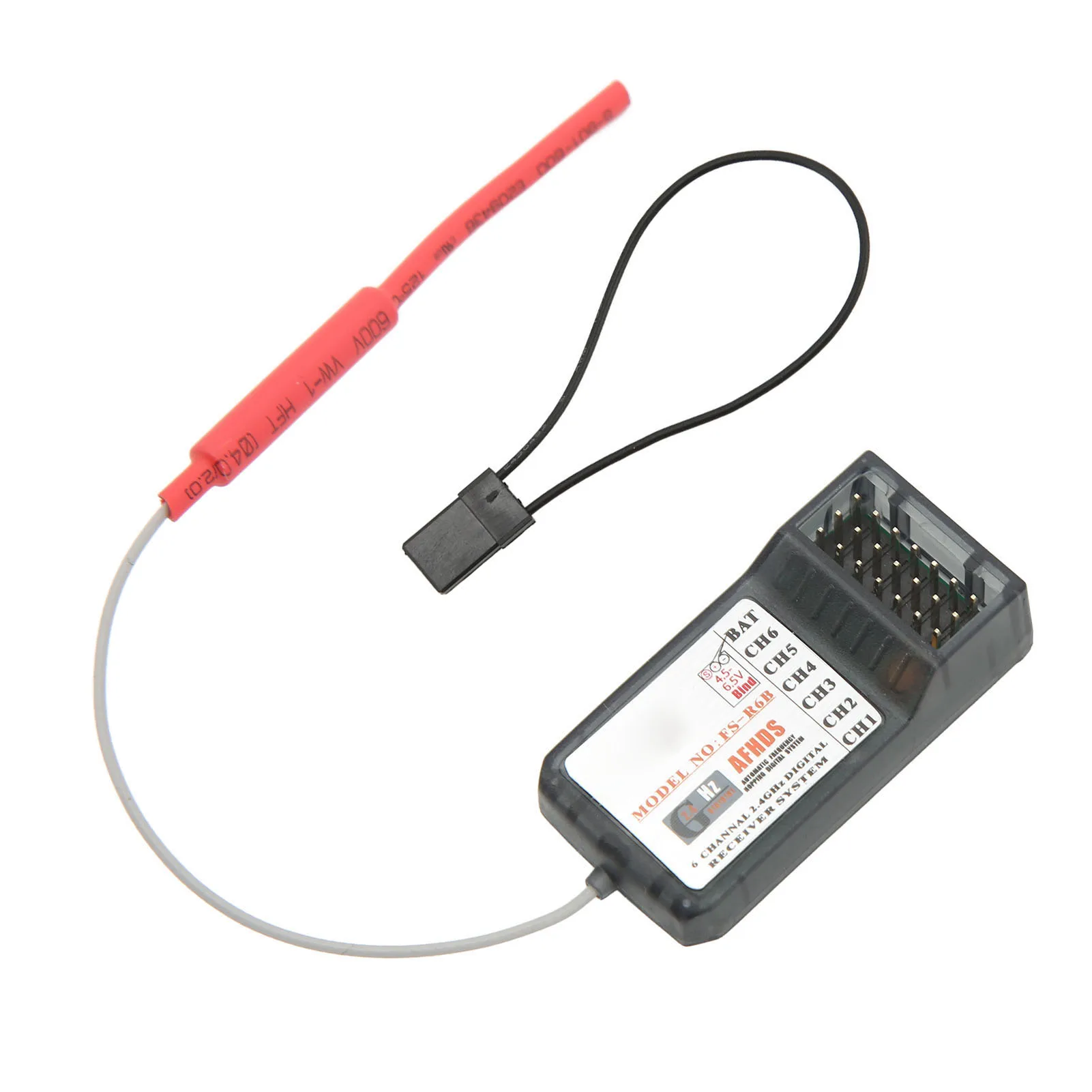 FlySky I6 I10 TH9X FS CT6B FS T6 RC 송신기 교체용 수신기 RC 교체용 수신기용 FS R6B 2.4Ghz 6채널 RC 수신기