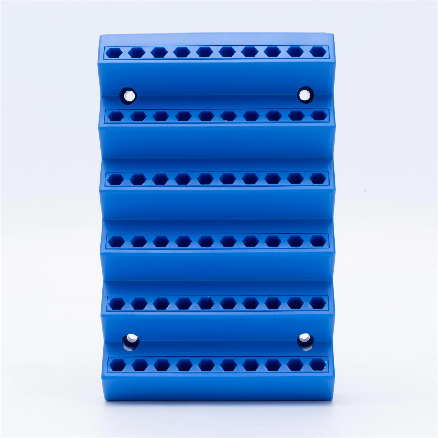 70 Slot Hex Bit Holder Organizer Drill Bit Storage Milling Cutter Drill Holder 1/4 Inch Hex Screwdriver Bit Organizer