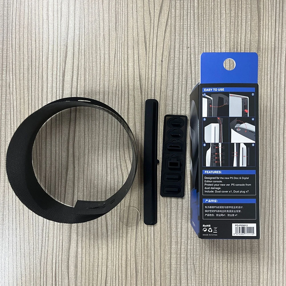 شبكة مضادة للغبار لوحدة التحكم بالأقراص الرشيقة PS5 ، من كلوريد البولي فينيل والسيليكون ، شبكة مقاومة للأتربة مع سدادات الغبار ، الإصدار الرقمي ، 8 ، بلاي ستيشن 5 #6