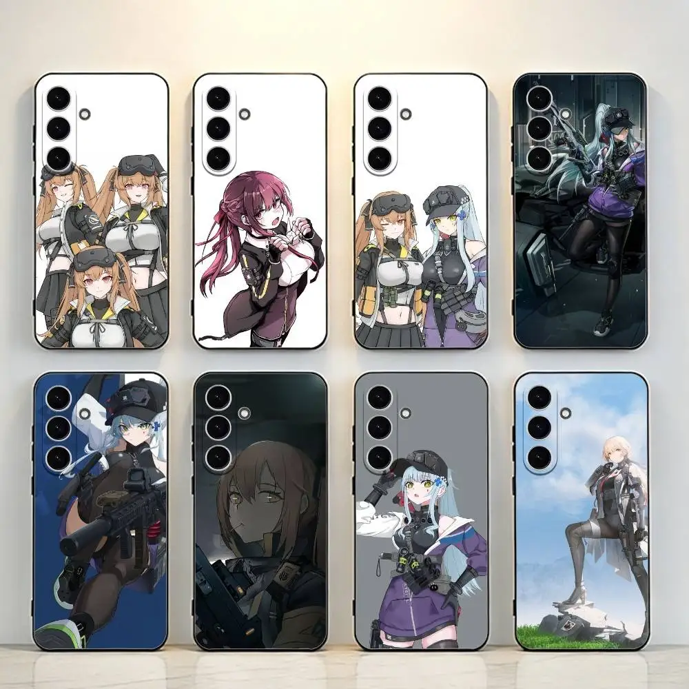 

Girls Frontline 2 Exilium Phone Case For Samsung Galaxy A73,A72,A71,A70,A53,A52,A51，Black Shell ll
