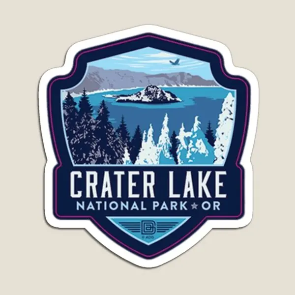 

Кратер озеро национальный парк магнит для органайзера на холодильник детский магнитный детский холодильник домашние детские наклейки игрушка милые