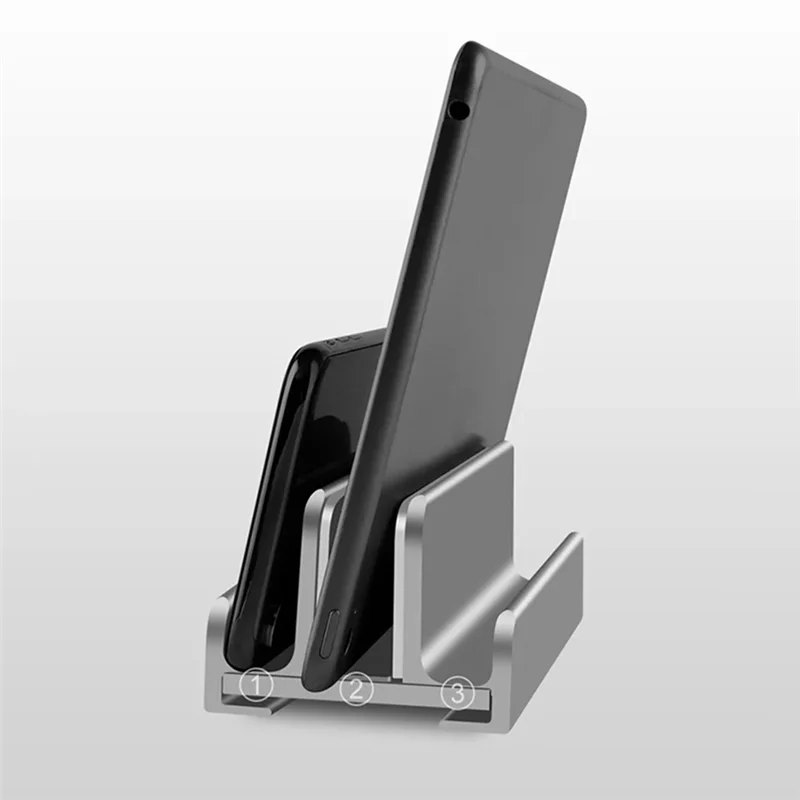 태블릿 전화 스탠드 노트북, 태블릿 및 휴대폰용 데스크탑 냉각 이중 스토리지 스탠드