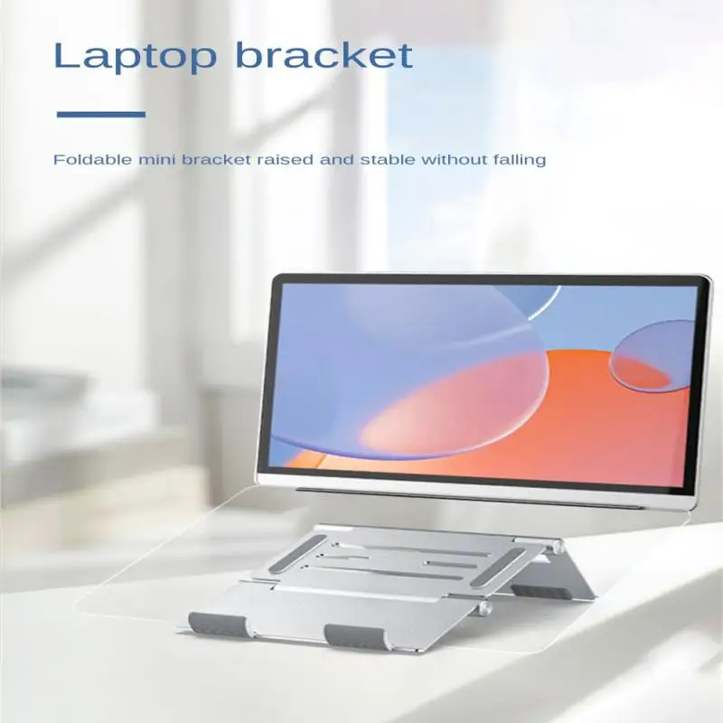 

Portable Laptop Stand Support Notebook Aluminum Tablet Stand Bracket PC Holder Ipad Macbook Comfortable Learning Office Posture