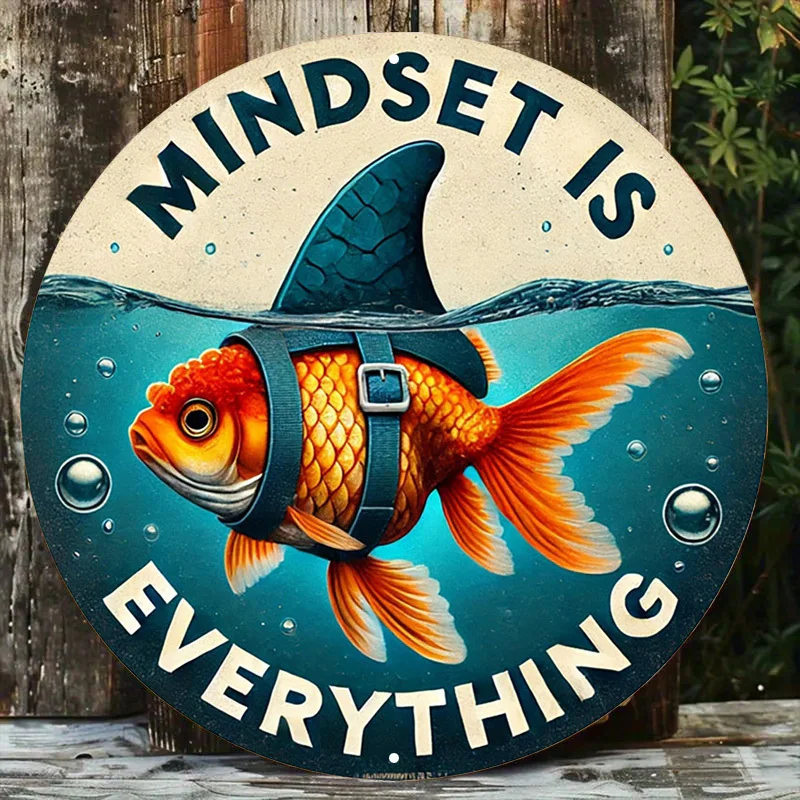 1pc Vintage Metal Wall Sign 
