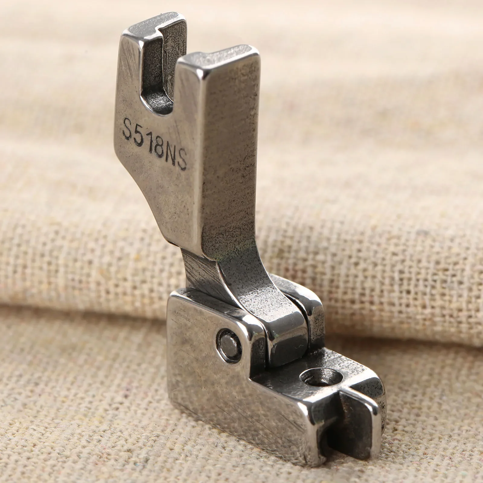 1Pc S518NS Full Steel Industrial Sewing Machine Flat Car Invisible Zipper Presser Foot Convenient Sewing Tools & Accessory