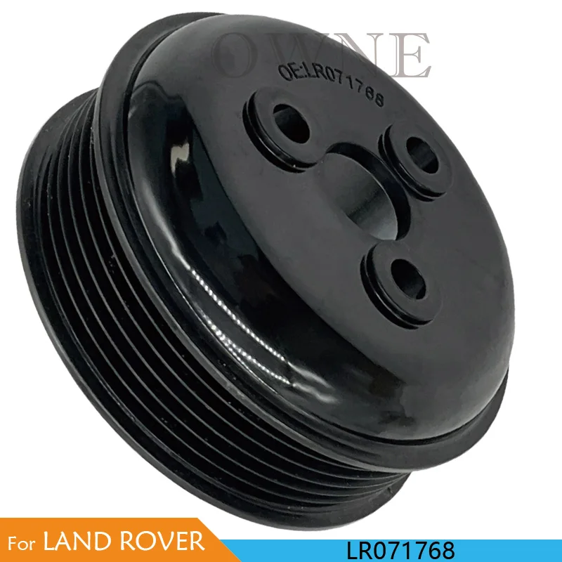 Car Water Pump Pulley LR071768 For Land Rover Discovery 5 Range Rover Sport Defender Velar Evoque L663 L550 L560 L538 L494 L462
