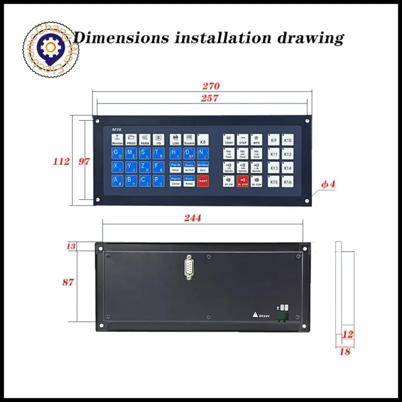 M350 DDCS EXPERT 3axis 4axis 5axis 1mhz ATC G-Code CNC Controller Engraving Milling Machine System Replaces DDCSV3.1