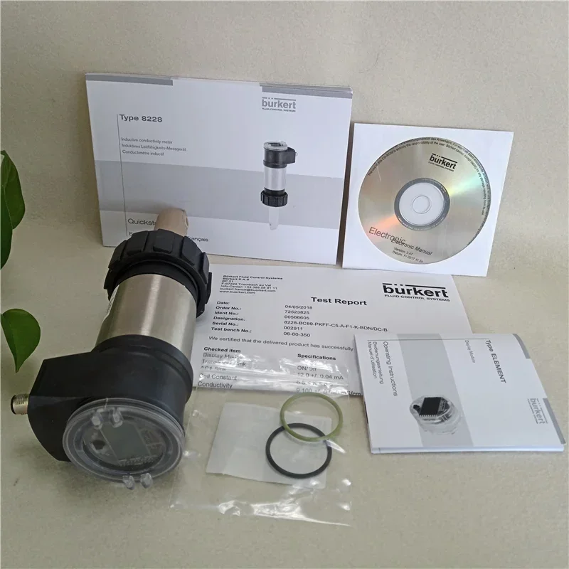 Burkert-Transmissor Condutividade Integrado, 0056560100 565603, 8228