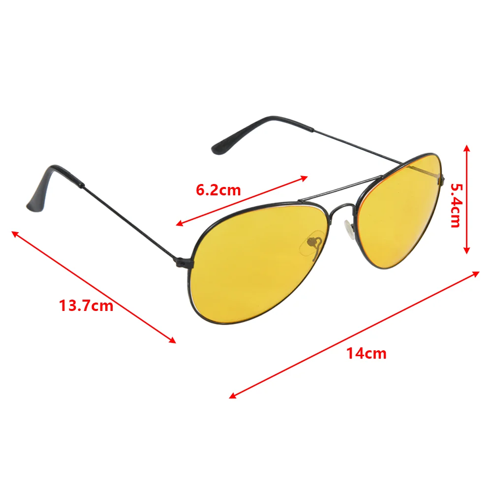 Anti-glare Polarizer Sunglasses  Copper Alloy Car Drivers Night Vision Goggles Polarized Driving Glasses Auto Accessories