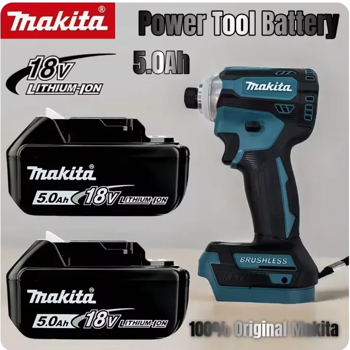 

2026 Makita 18V 3Ah Li-Ion Rechargeable Battery 18v drill Replacement Batteries BL1830 BL1840 BL1850 BL1860B