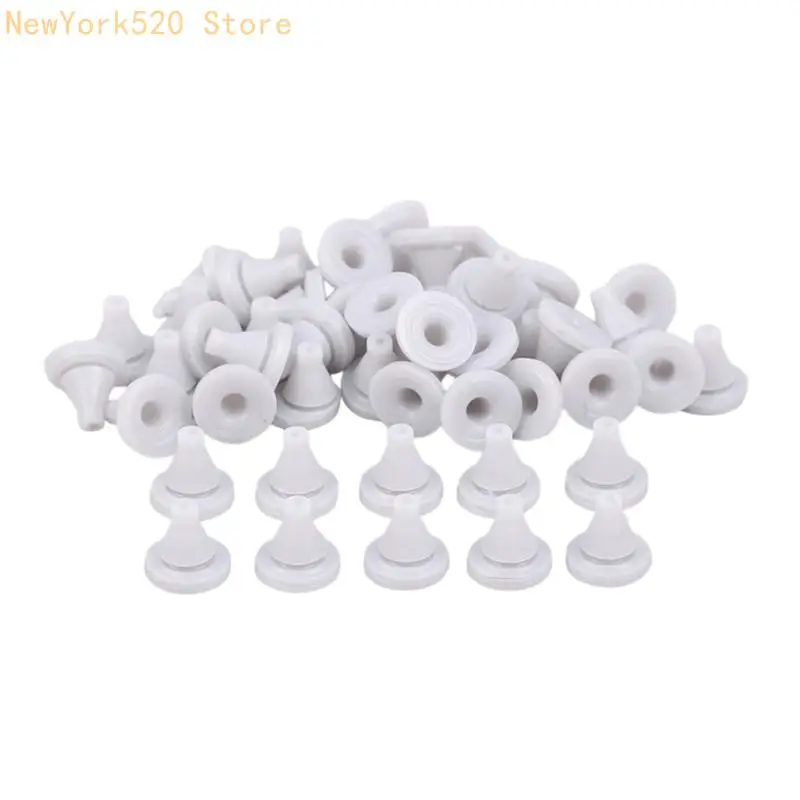

N84C 100Pcs Shower Head Nozzles Replacement Showerhead Sprays Hole Silicone Nozzle