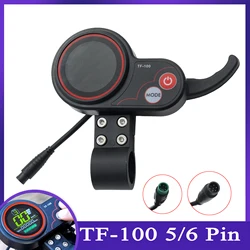 TF‑100 Display 5/6 Pin USB Charging Scooter Display Panel Instrument for KUGOO M4 Electric Scooter Dashboard Accessories